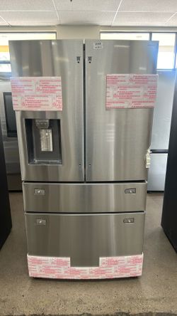 Samsung 28cu ft 4door French refrigerator with flex zone drawer finger print resistant stainless steel