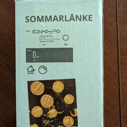 IKEA SOMMARLÅNKE LED String Lights