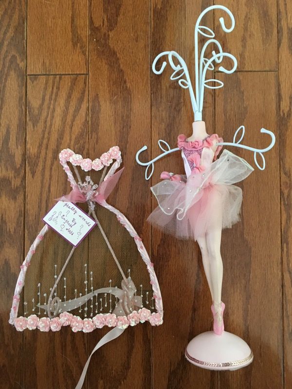 Earring holder and necklace holder