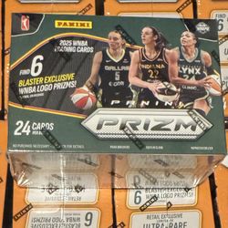 2025 WNBA Prizm Logo Blaster Box, in Stock