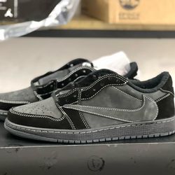 Jordan 1 travis scott black phantom