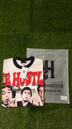 Elite Hustlers Brand Graphic T-Shirt-Size M