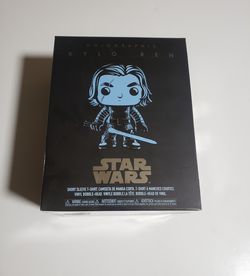 Funko Pop! & Tee - Star Wars - Holographic (Holo) Kylo Ren Tee Size S