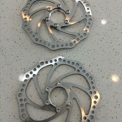 Brand new set of 160 mm rotors with center lock