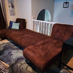 3 Piece Sectional FUTON Sofa 