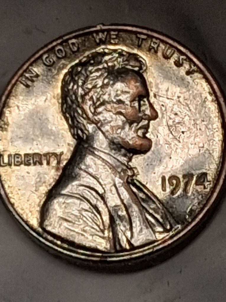 1974 D Bronze Steel Clad US CENT