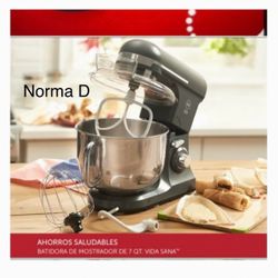 Batidora De Mostrador Con Tazon De 7 Qts Nueva En Su Caja 🌺 Princess House 🌺