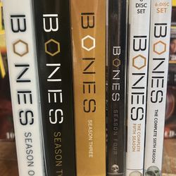 Bones Tv Series- Season 1-6