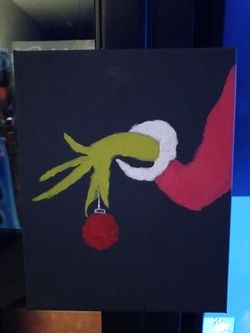 Grinch painting!!!