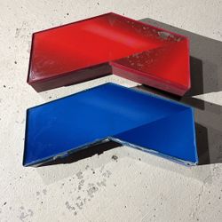 Vintage Lighted chevron Sign 