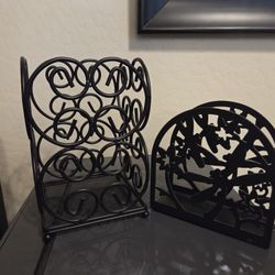 utensil and napkin holder