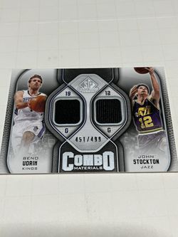 2009 SP Game Used Ed. John Stockton/ Beno Udrih 