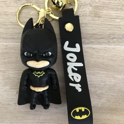 Batman Keyring Keychain 3D Pendant