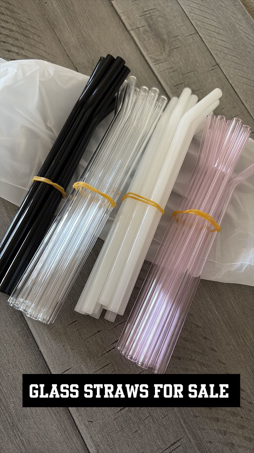 Glass Straws