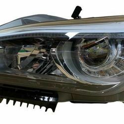 AFTERMARKET Q70 Q70L FRONT LEFT DRIVER SIDE HEADLIGHT LIGHT NON AFS