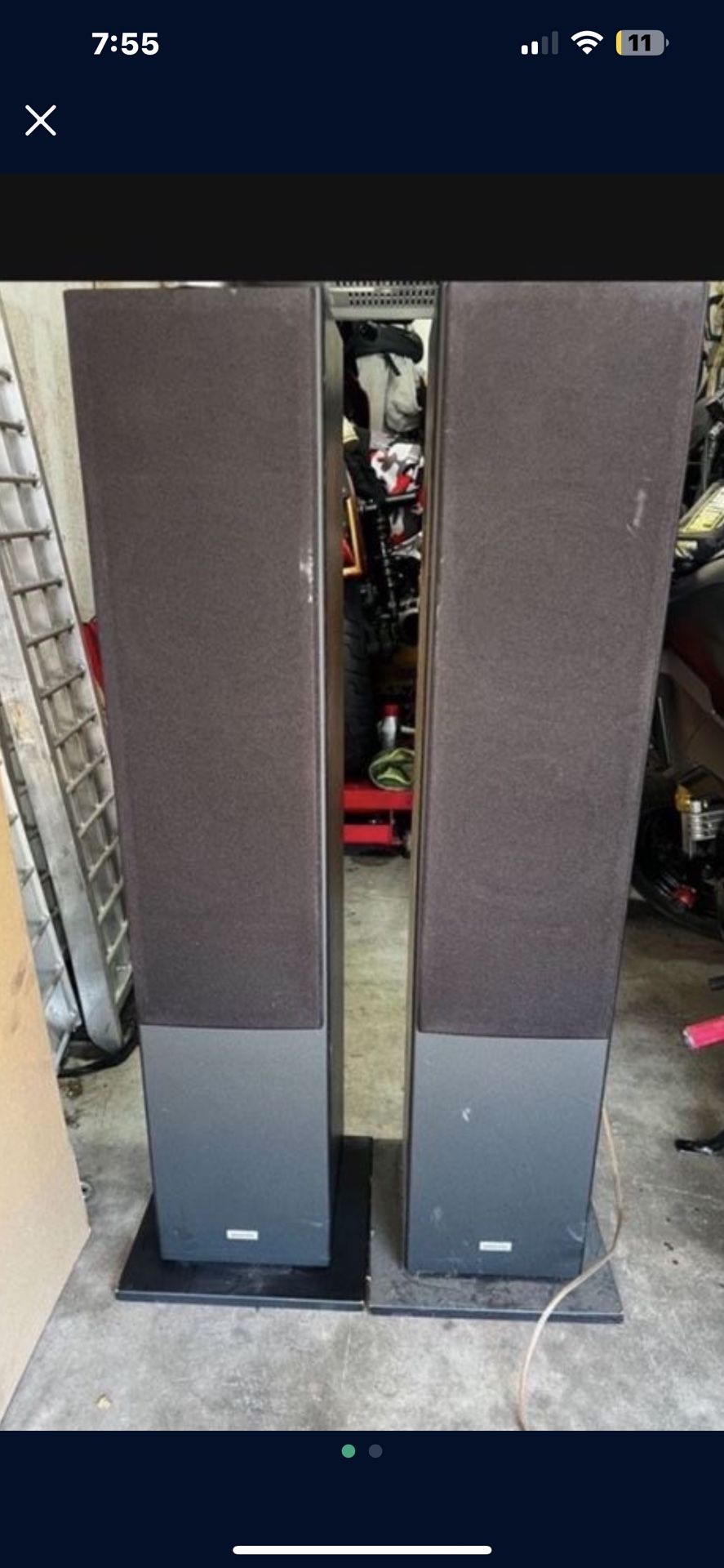 Onkyo Tower Speakers 