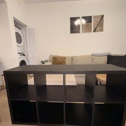 Black Shelf Unit