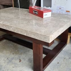 Coffee Table With Marble Top