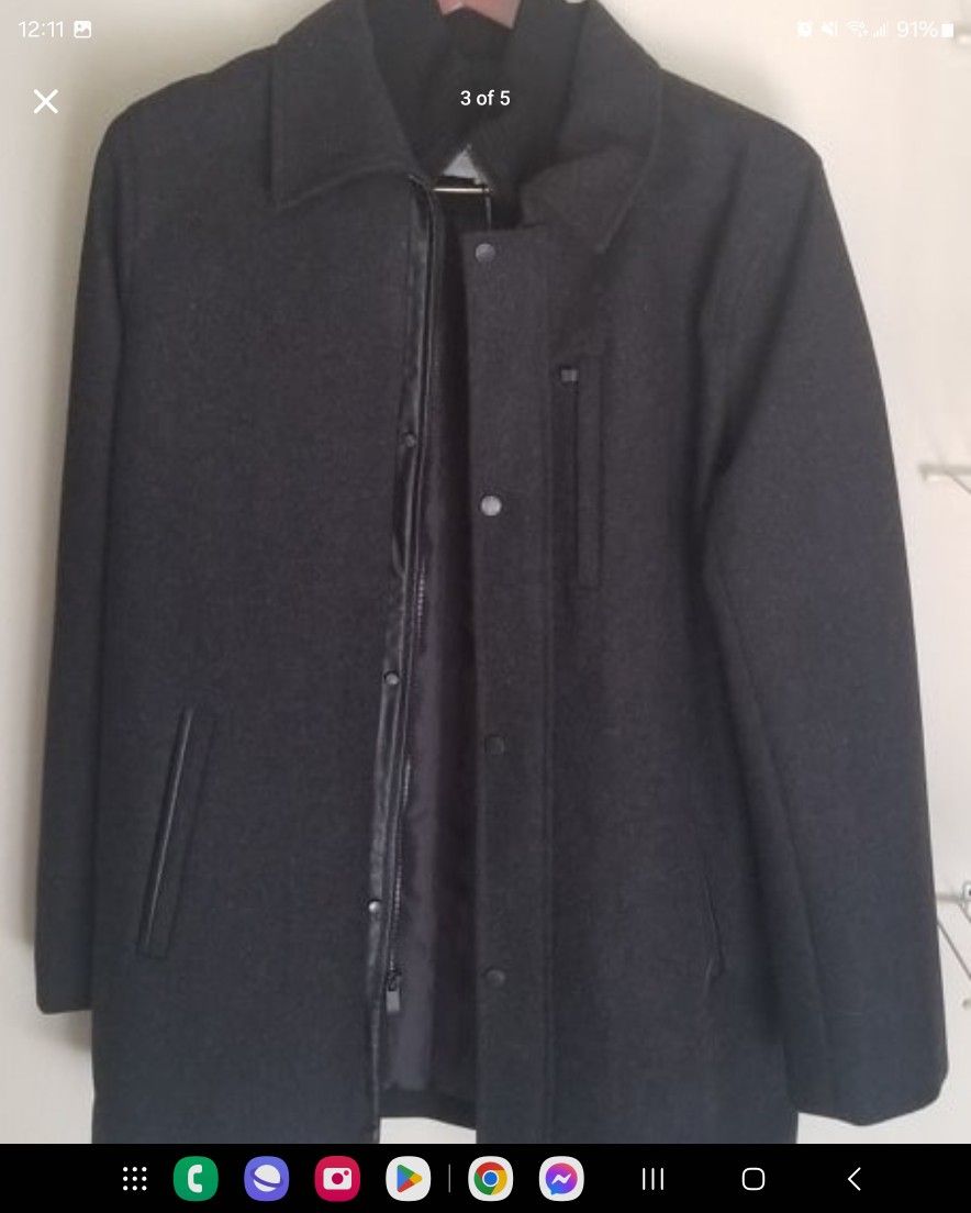 Calvin Klenin All Weather Wool Coat