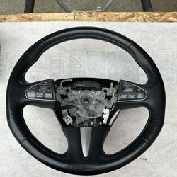 2017 infinity Q50S AWD steering wheel