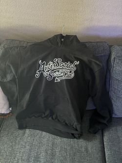 Anti Social Social Club Stitched Xl Hoodie