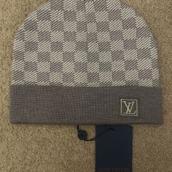 Grey LV Beanie