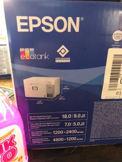 Epson ecotank printer