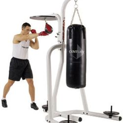 punching bag station 80lb bag