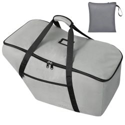 Car Seat Travel Bag Fits Chicco Keyfit 30, Uppababy Mesa, Nuna Pipa Lite, Padded