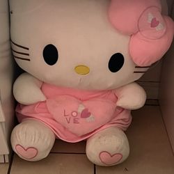 HelloKitty, Big,Plushy,Valentines/Strawberry 50$each Or Take Both For 80$