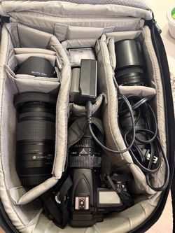 Nikon DSLR Camera Kit with Lenses and Accessories
