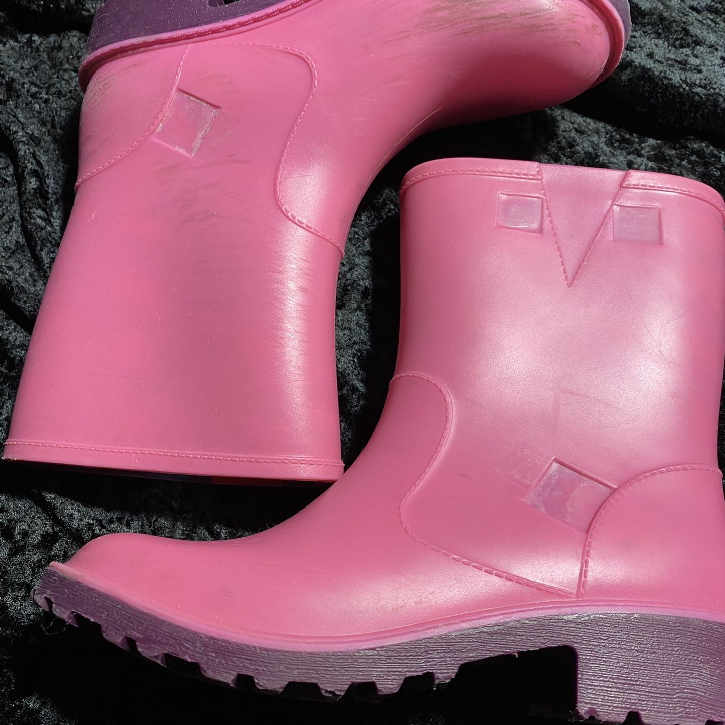 Girls Size 2 Skechers Rain boots