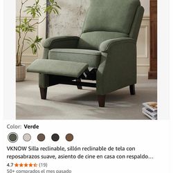 Sillón reclinable / Reclining chair