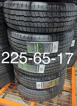 4 New  225/65R17 Crossmax Tires with free Installation mount and balance 225-65-17