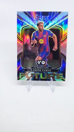 LAMINE YAMAL 2025-26 PANINI SELECT LA LIGA FUTURE SILVER #23 BARCELONA