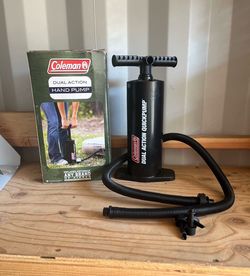 Coleman dual action pump