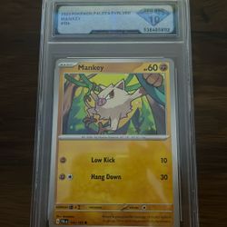 2023 DSG 10 Gem Mint 10 Mankey