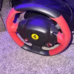Ferrari Gaming Steering Wheel For Xbox