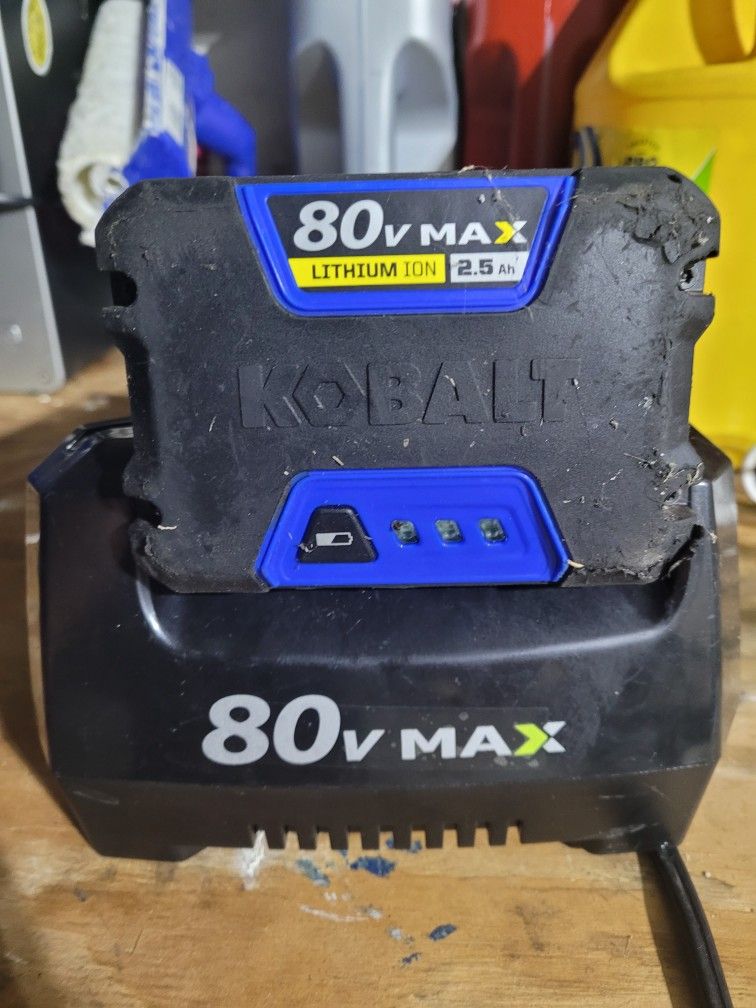 80v Kobalt Battery And Charger