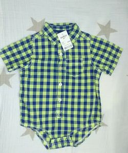 Baby boys 24 months NEW Dress Shirt Onesie