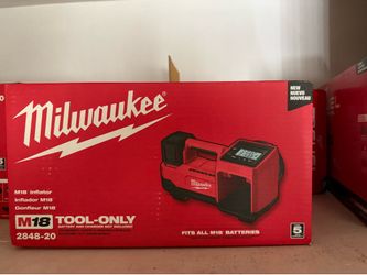 Milwaukee inflator