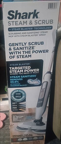 Shark steam and scrub