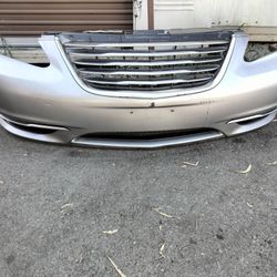2011-2014 Chrysler 200 Complete Front Bumper With All The Accessories OEM.