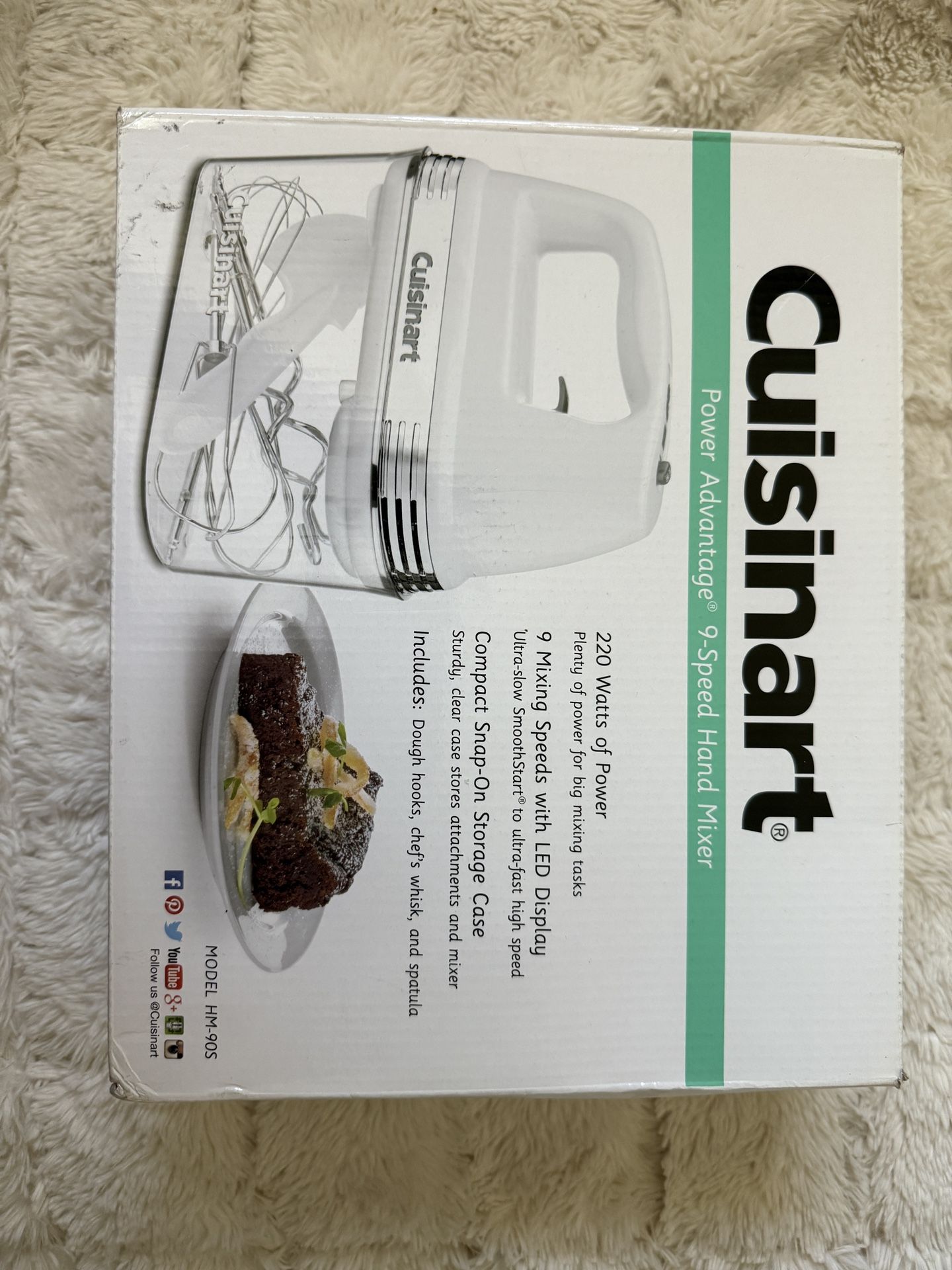 Brand New Cuisinart Hand Mixer