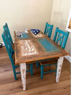 Dining Table Set - Rustic/Southwestern