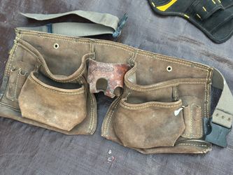 Leather Tool Belt Apron with Belt