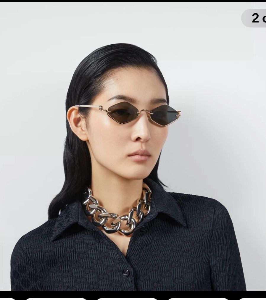 Gucci GG1604S Sunglasses 56-22-145 Luxury Authentic Eyewear