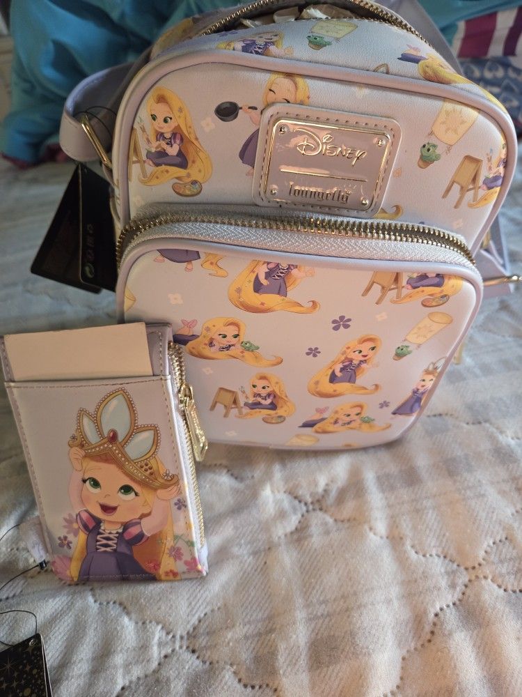 Tangled Loungefly Purse & Wallet