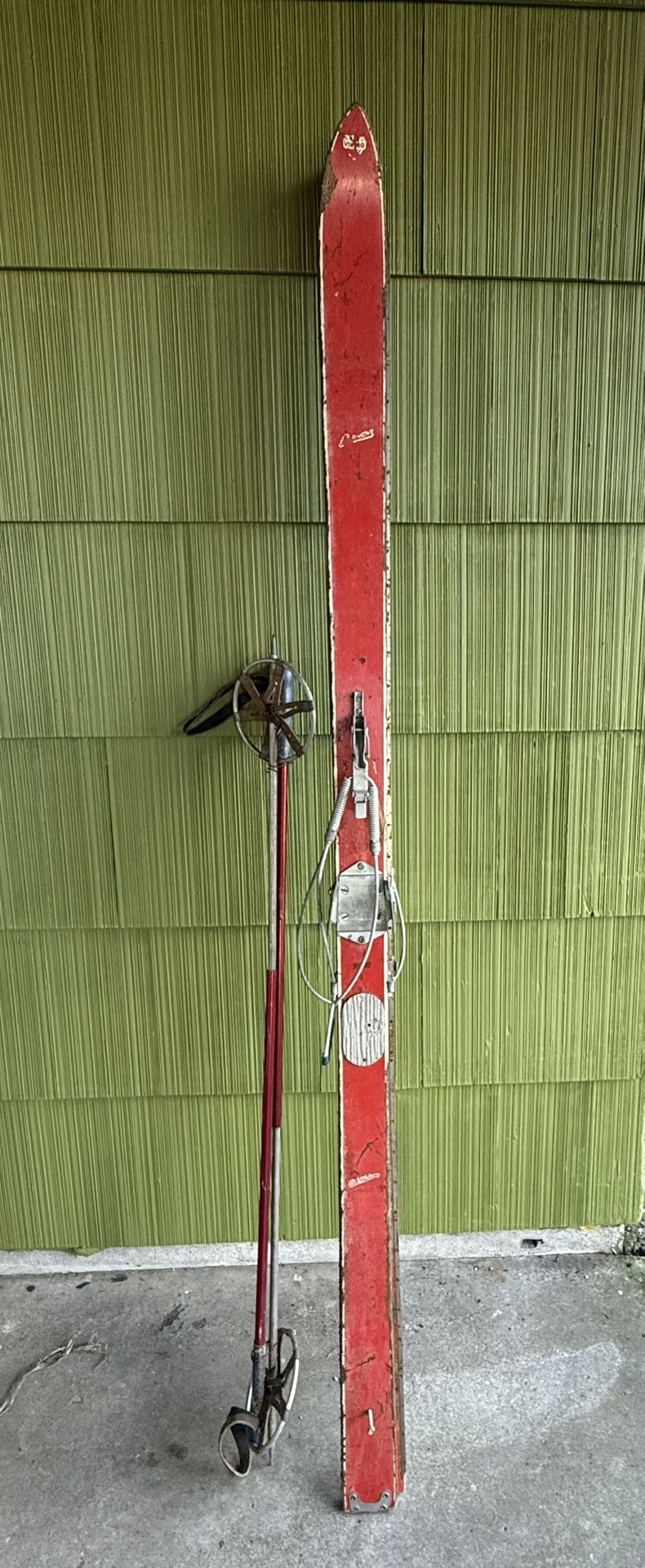 Antique Cross Country Skis For Decor