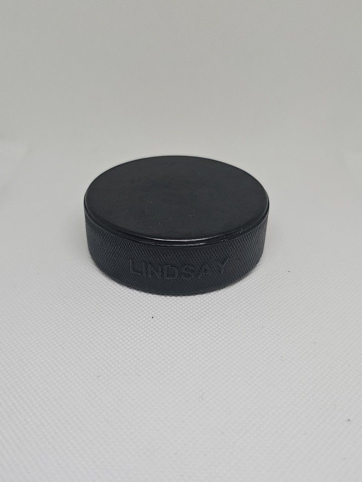 Official Hockey Puck Made in Canada by Lindsay